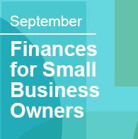 Webinar - Finances for Small Business Owners